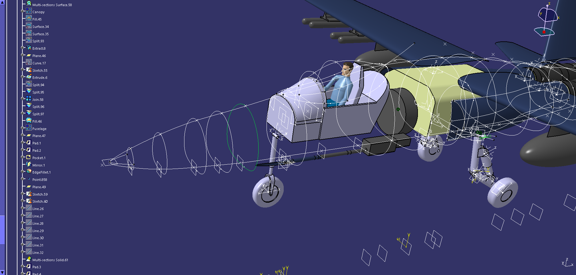 Aircraft design capstone
