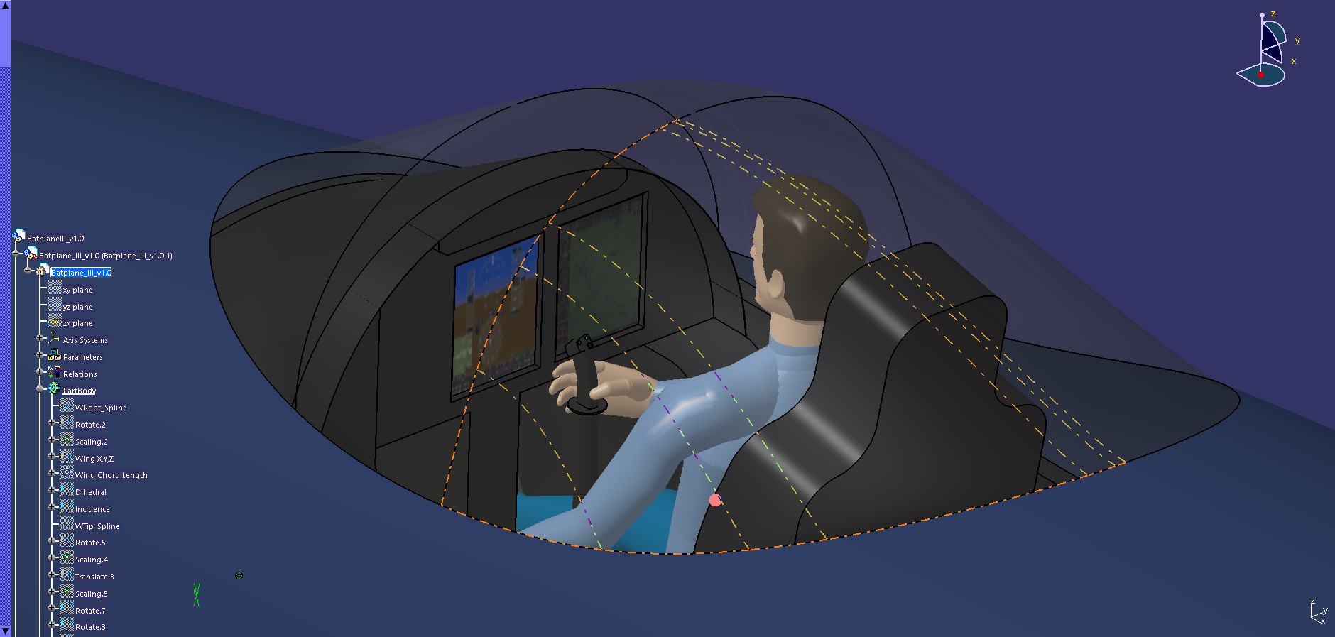 Aircraft design capstone