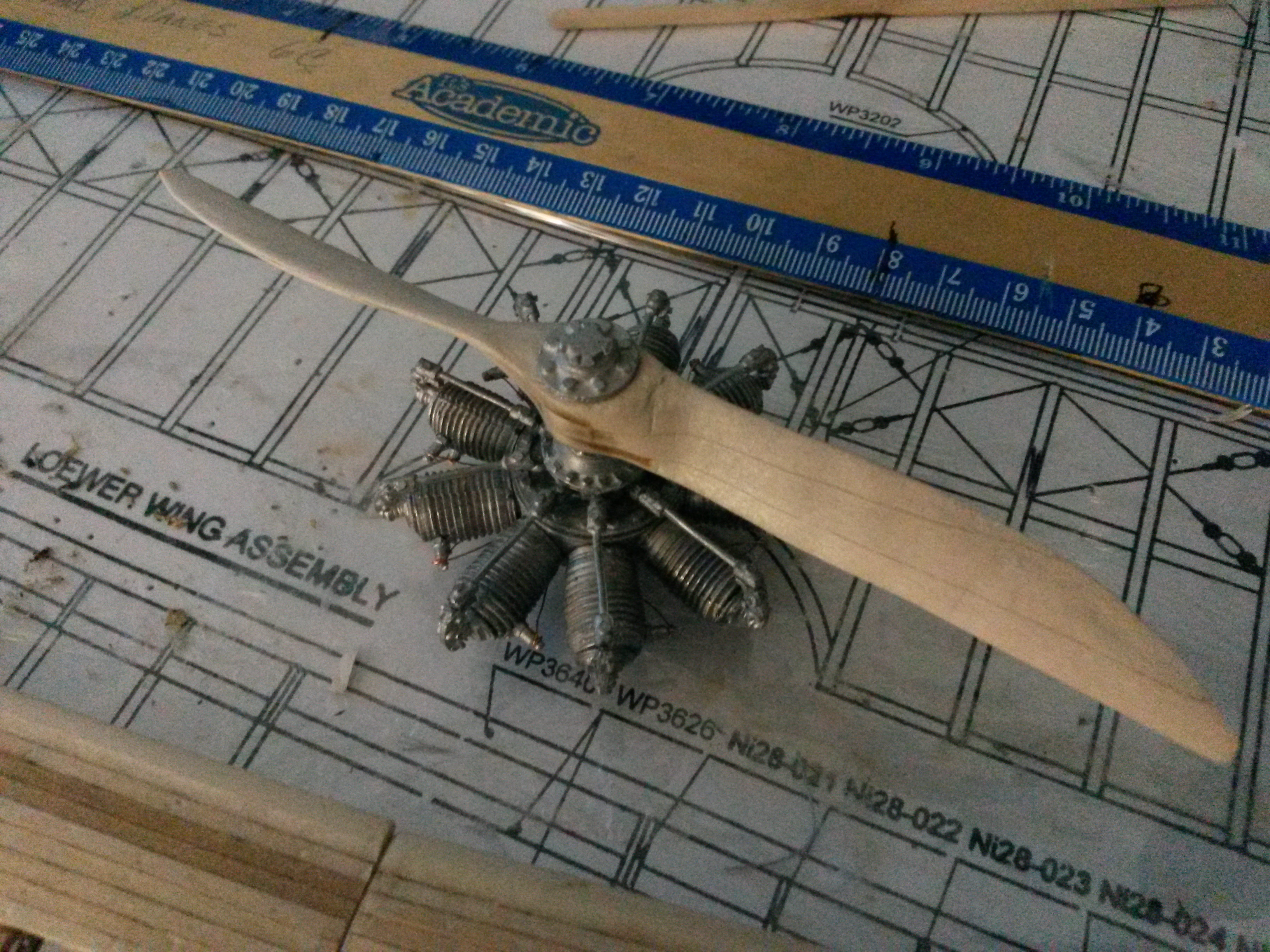 Nieuport 28 build progress