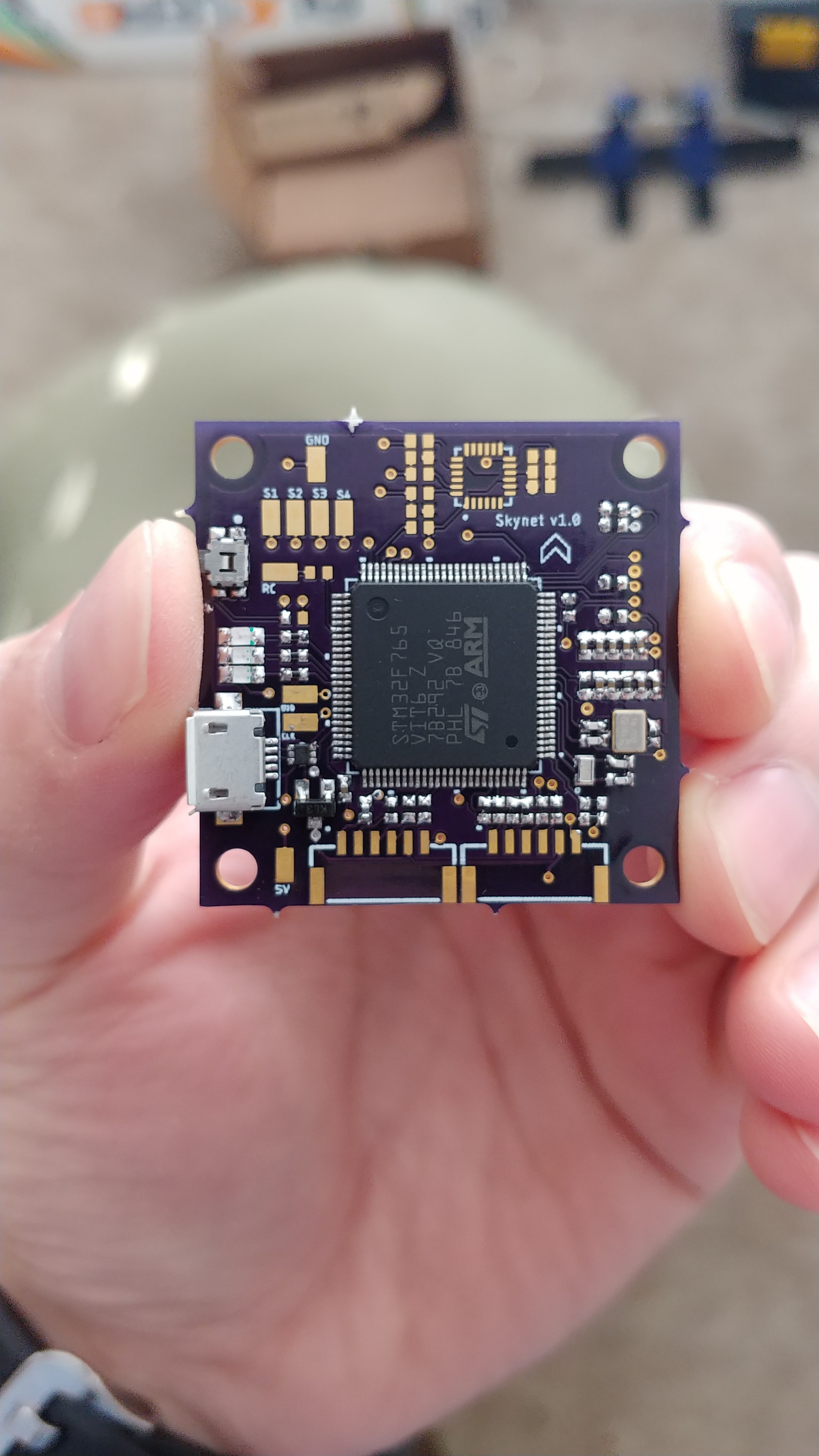 Custom flight controller PCB